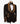 Handcrafted Gold Pattern Embellished Black Tuxedo - 3 Piece Suit