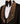 Handcrafted Gold Pattern Embellished Black Tuxedo - 3 Piece Suit