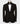 Black Tuxedo Style | Black Damask Tuxedo with Black Stone Embellishments (3 Piece)