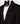 Black Tuxedo Style | Modern One-Button Black Tuxedo with Black Embellishments