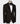 Black Tuxedo Style | Modern One-Button Black Tuxedo with Black Embellishments