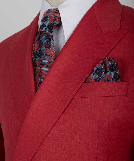 Black Tuxedo Style | Red Double Breasted Suit