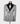 Blazer de esmoquin cruzado con estampado plateado 