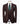 The Burgundy Plaid Elegance Suit 3pcs