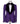 Esmoquin de solapa de terciopelo morado